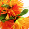искусственные цветы букет ананас цвета оранжевый 2