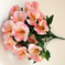 искусственные цветы китайская роза цвета розовый 5