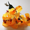 искусственные цветы орхидеи цвета желтый 1