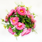 искусственные цветы подставка камелии цвета розовый 5